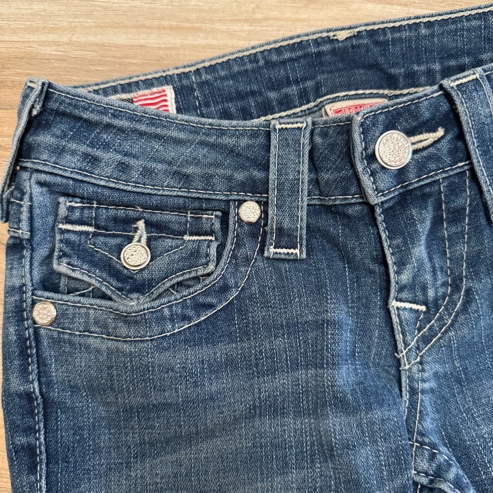 True Religion Julie Crystal Pave Jeans - Picture 5 of 15